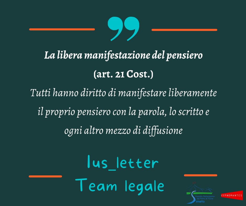 La libera manifestazione del pensiero